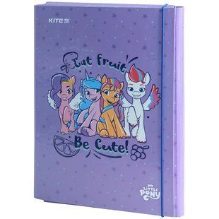 Папка-короб А4 на гумках Kite картон для праці My Little Pony LP23-213