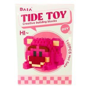 Конструктор 3D Blocks Diy Tide Toy Мишка, кор. 4,5*8,3*11,5см, 150 дет №669-66/ZB-579