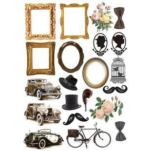 Оверлей для декорирования Фабрика Декора FDOV-16 Shabby-memory-2