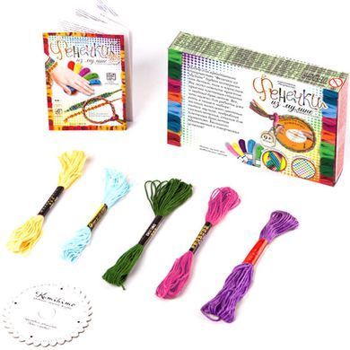 Набор для творчества DankoToys DT FIM-01-08 Фенечки из мулине