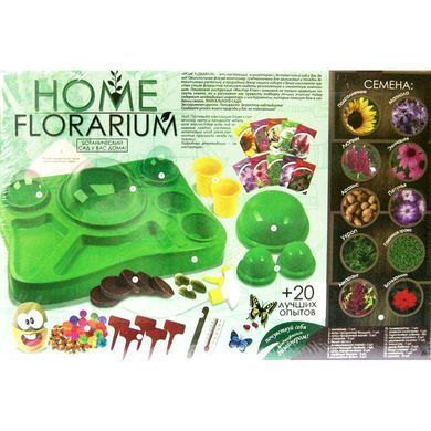Набір для творчості DankoToys DT HFL-01-01 Home Florarium для виращування рослин