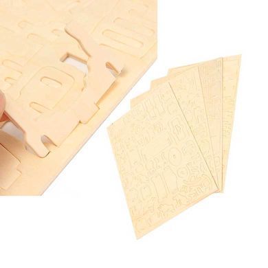 Деревянная сборная 3D модель WoodCraft Тайланский стиль 2в1 XE-G015A
