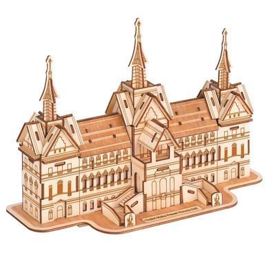 Деревянная сборная 3D модель WoodCraft Тайланский стиль 2в1 XE-G015A