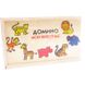 Игра Camis Домино детское деревянное - Животные 313010