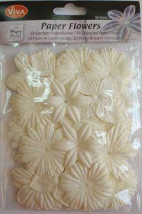 Набір объектов для декора Viva Decor 5шт Цветы VV-400500400-R