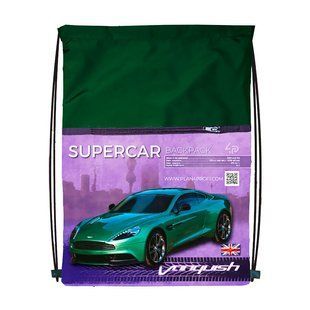 Сумка для взуття 4profiplan Supercar series green 46310