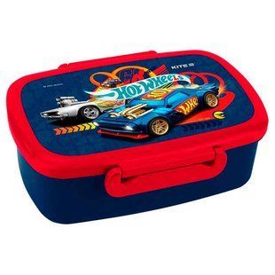Ланчбокс Kite мод 163 +ложка та виделка HW21-163 Hot Wheels