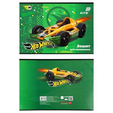 Альбом для рисования А4 12л Kite мод.241 Hot Wheels HW26-241