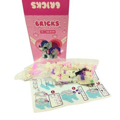 Конструктор 3D Blocks Bricks Поні, кор. 11,5*8*4см, 198 дет М-09