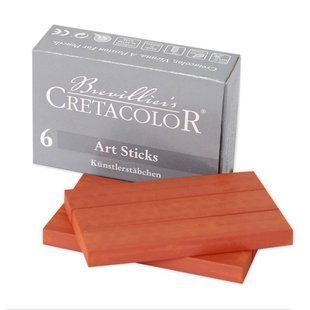 Палочки CRETACOLOR Сангина жирная 0,7*1,4см 6шт/короб 90540420
