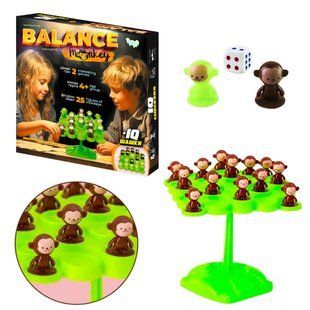 Гра настільна DankoToys Балансир DT BalM-01 Balance Monkey
