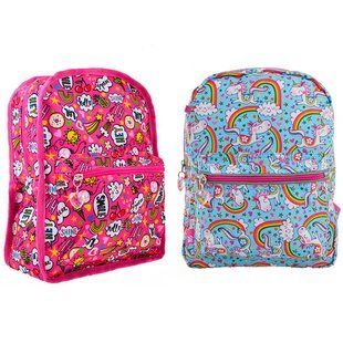 Рюкзак (ранець) м'який 1Вересня Yes міні двосторонній 556849 Rachell Pattern K-32 31*23*11см