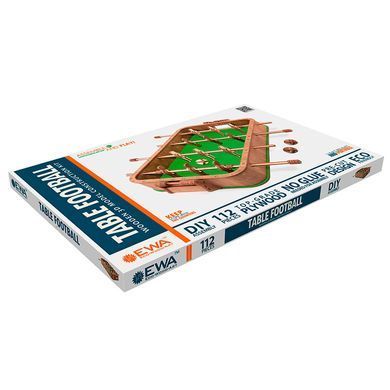 Модель 3D дерев'янна сборна механічна EVA Eco-Wood-Art TABLE FOOTBALL 001140