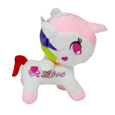 Игрушка мягкая, Единорог h-19,5см, ассорти 1388-46