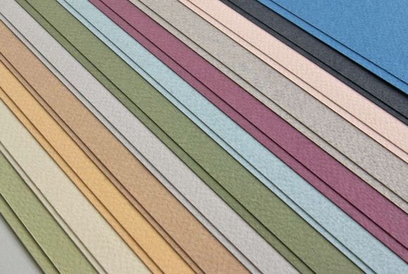 Папір для пастелі Tiziano A4, 21x29,7 см №02 crema, 160 г/м2, кремовий, середнє зерно, Fabriano