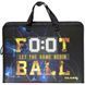 Папка-портфель 25,5*35см Class пластик на блискавці 5632-24C Football