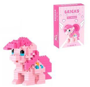 Конструктор 3D Blocks Bricks Пони, кор.11,5*8*4см, 196 дет М-04