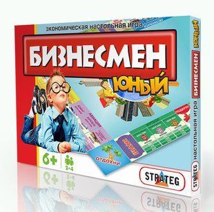 Игра настольная Strateg 331 Юный бизнесмен
