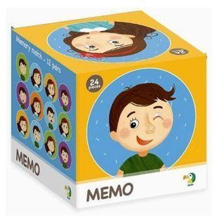 Игра настольная dodo МЕМО Эмоции 300144