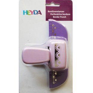 Дирокол фігурний бордюрний Heyda Орнамент мережевний №4 4,5см 203687482