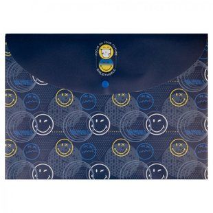 Папка-конверт А4 з кнопкою Yes Smiley World 492195