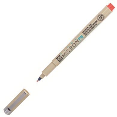 Ручка капиллярная PIGMA Micron PN (линия 0.4-0.5мм) Sakura XSDKPN***, Красный