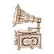 Модель 3D дерев'янна сборна механічна EVA Eco-Wood-Art GRAMOPHONE 000907