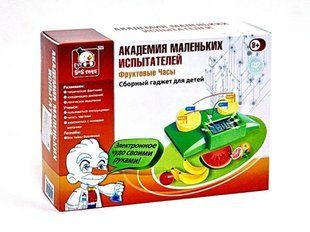 Гра наукова S+S Toys ES80130R 'Фруктовий годинник'