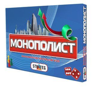 Игра настольная Strateg 348 Монополист