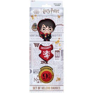 Патч - Нашивка на ліпучці Kite набір 3шт Harry Potter HP24-3012-2