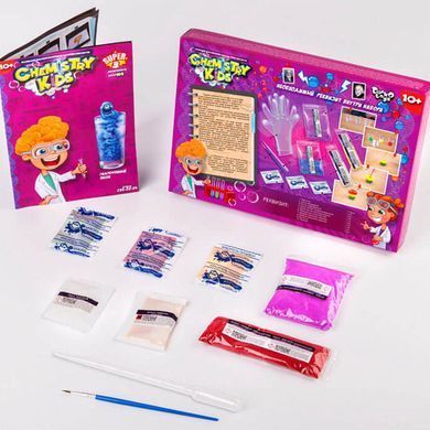 Набір для творчості DankoToys DT CHK-02-04 набір дослідів з Хімії Chemistry Kids економ
