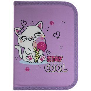Пенал 1 отделение с 1 отворотом Class 25102C Сool Kitten