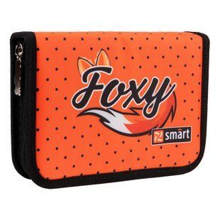 Пенал 1 отделение с 1 отворотом 1 Вересня Smart HP-03 Foxy 533277