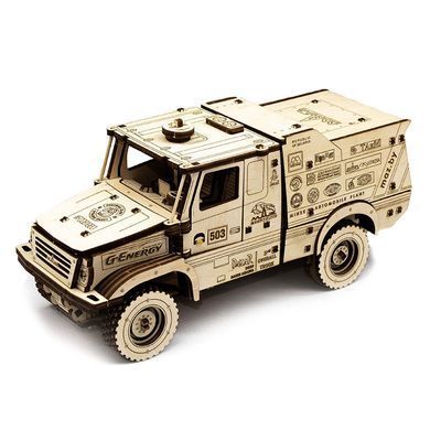 Модель 3D дерев'янна сборна механічна EVA Eco-Wood-Art MAZ 6440RR 000969