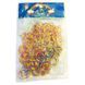 Резинки для плетения Rainbow Loom 200шт. зебра Желто-фиолетовый 8361 +крючок
