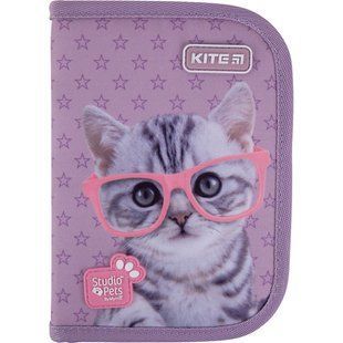 Пенал 1М Kite мод 621 Studio Pets б/н SP21-621