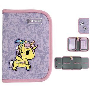 Пенал 1 відділення з 2 відворотами Kite мод 622 Tokidoki TK24-622