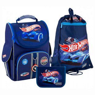 Набір рюкзак+пенал+сумка д/взуття Kite мод 501 Hot Wheels SET_HW20-501S-2