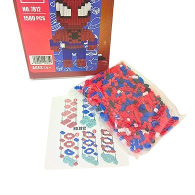 Конструктор 3D Magic Blocks Duz №7840 1580 деталей, кор. 25*18,5*4,5см К017