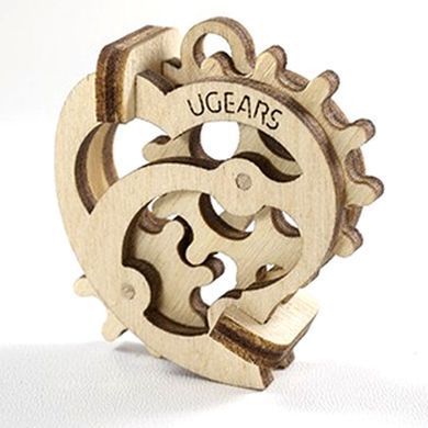Деревянная сборная механическая 3D модель Ugears Фиджет, Трибики 70029