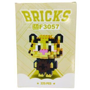 Конструктор 3D Blocks Bricks Зоотрополіс, кор. 11,2*7,7*4см 225 деталей F3057