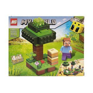 Конструктор 3D Blocks My World Mine Minecraft майнкрафт 84 елементи, асорті малий 6400*/MG100*