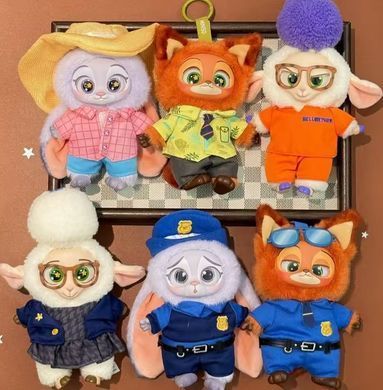 Іграшка фігурка-брелок Zootopia Звірополіс 14-16см, колір і модель асорті - сюрприз 7290-зоо