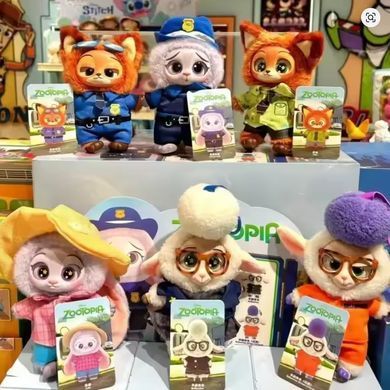 Іграшка фігурка-брелок Zootopia Звірополіс 14-16см, колір і модель асорті - сюрприз 7290-зоо