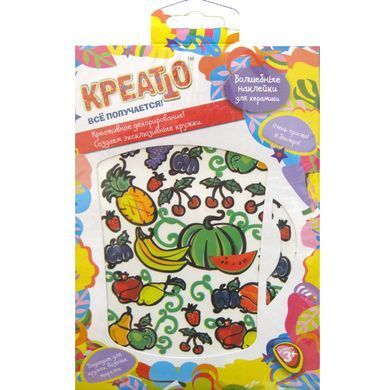 Наліпки для керамики Креатто Овочі і фрукти 873785