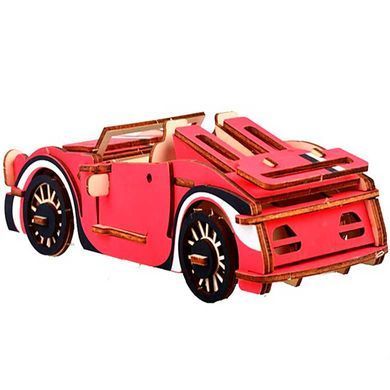 Деревянная сборная 3D модель WoodCraft Авто-1 (21,7*9*6,3см) XB-G032H