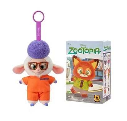 Іграшка фігурка-брелок Zootopia Звірополіс 14-16см, колір і модель асорті - сюрприз 7290-зоо