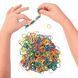 Набір плетіння гумками Rainbow Loom 600шт. + станок, крючок, кліпси (чорна коробка) 600ЧК/RB-600