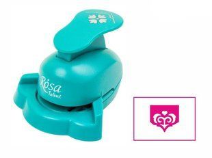 Дирокол фігурний кутовий Rosa Talent вирубка 2,5см Візерунок №7 8810М08