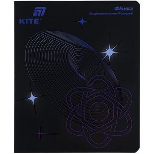 Тетрадь школьная предметная А5+ 168*203мм 48л. Kite в клетку, Lumen Физика K26-240-2